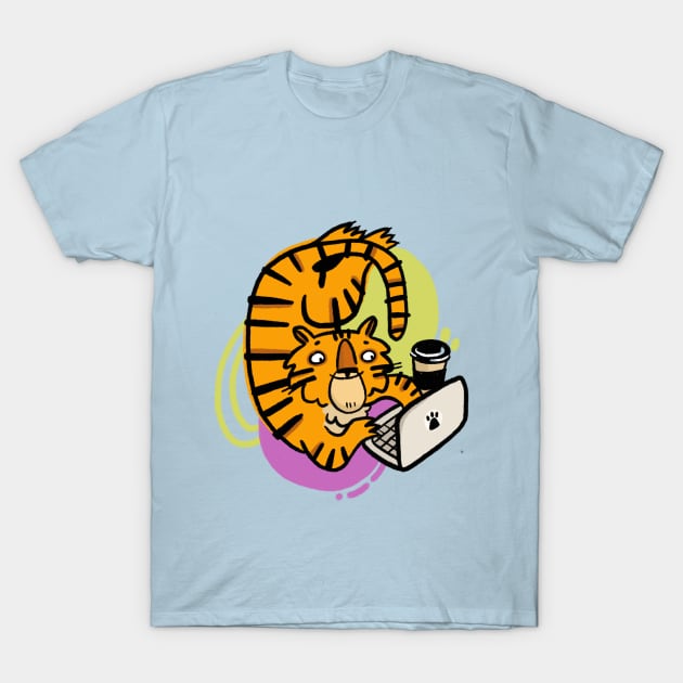 Chilling T-Shirt by kattymur